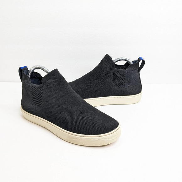 Black Slip-On Sneakers - Picture 1 of 15